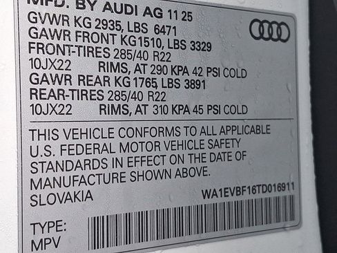 New 2026 Audi Q8 Premium Plus image 22