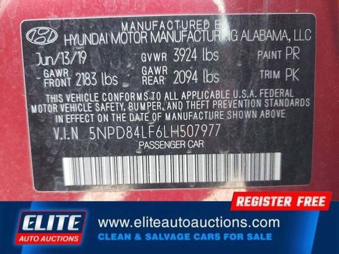 Used 2020 Hyundai Elantra SEL image 18
