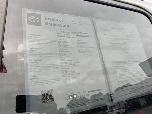 Used 2016 Toyota 4Runner Limited image 37