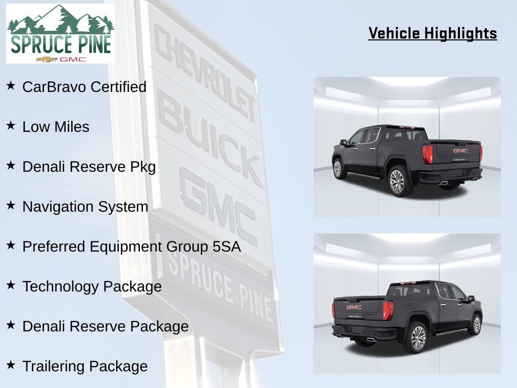 Certified 2024 GMC Sierra 1500 Denali w/ Denali Reserve Package AWD/4WD image 9
