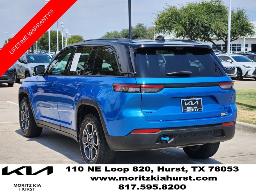Used 2023 Jeep Grand Cherokee Trailhawk 4xe AWD/4WD image 4