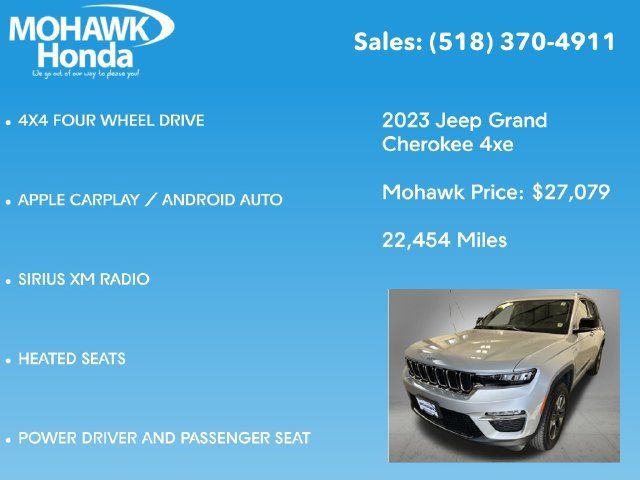 Used 2023 Jeep Grand Cherokee 4WD 4xe image 14