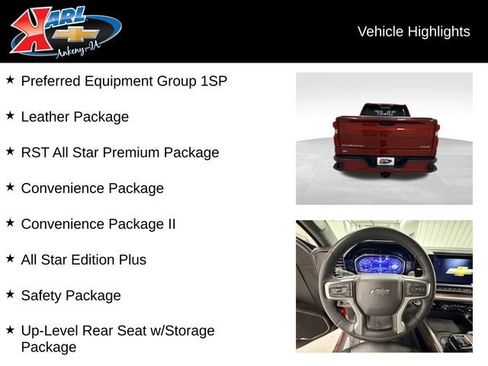 Certified 2023 Chevrolet Silverado 1500 RST w/ RST All Star Premium Package image 2