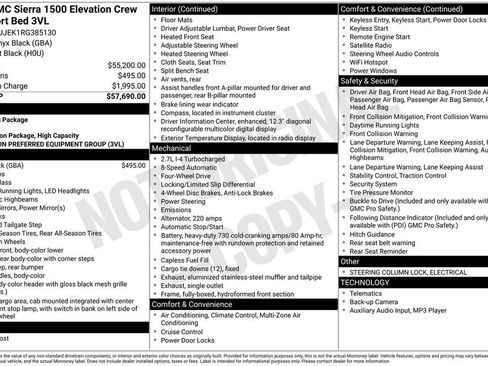 Used 2024 GMC Sierra 1500 Elevation AWD/4WD image 35