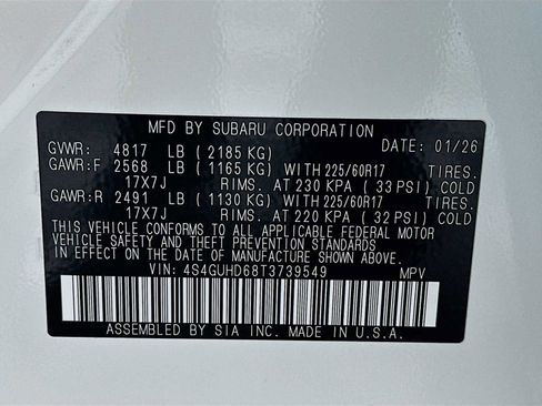 New 2026 Subaru Crosstrek 2.0i Premium image 29