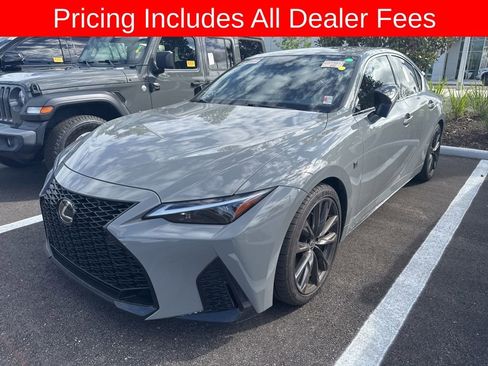 Used 2024 Lexus IS 350 F Sport w/ Accessory Package 2 RWD image 1