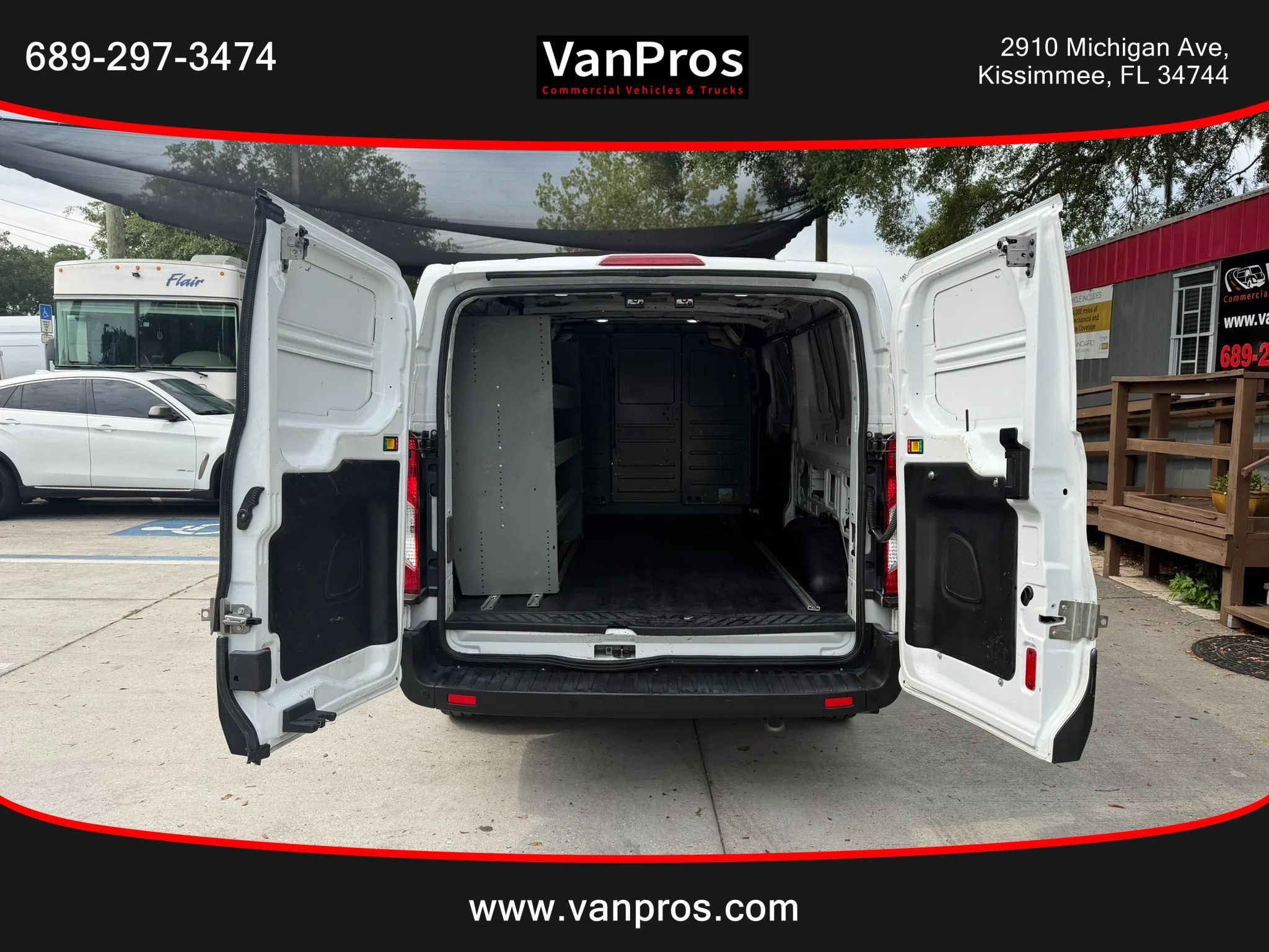Used 2020 Ford Transit 150 Low Roof w/ Upfitter Package RWD image 12