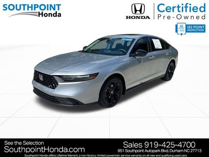 Certified 2025 Honda Accord SE