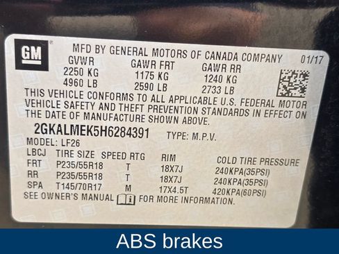 Used 2017 GMC Terrain SLE FWD image 11