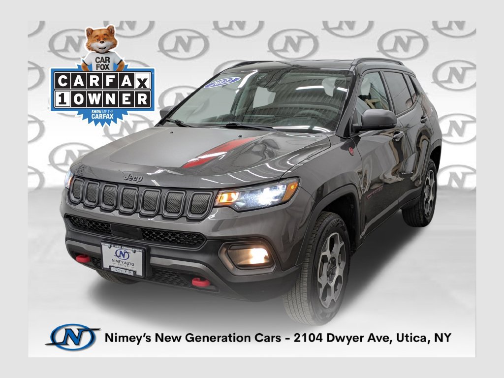 Used 2022 Jeep Compass Trailhawk AWD/4WD image 1