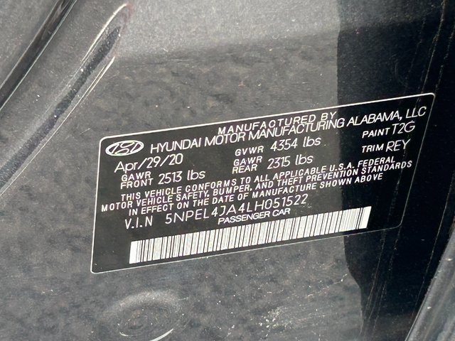 Used 2020 Hyundai Sonata SEL FWD image 35