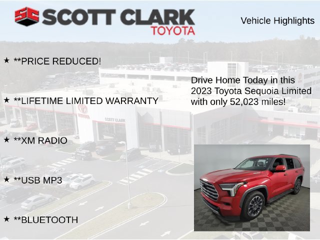 Used 2023 Toyota Sequoia Limited AWD/4WD image 12