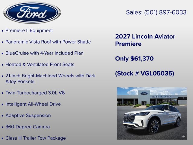 New 2027 Lincoln Aviator AWD image 6