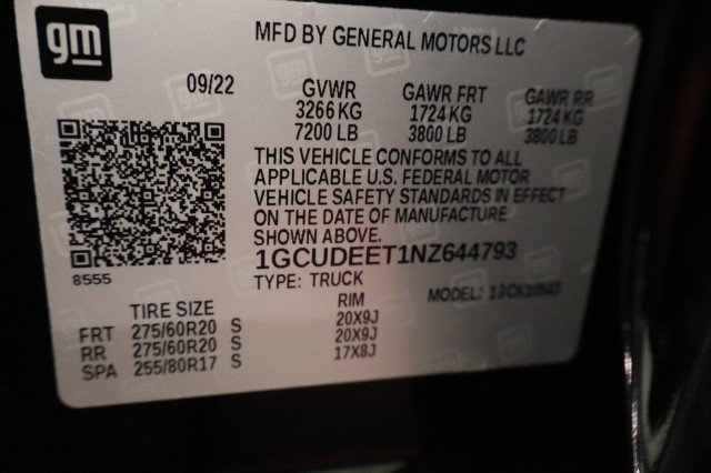 Used 2022 Chevrolet Silverado 1500 RST w/ Protection Package AWD/4WD image 79