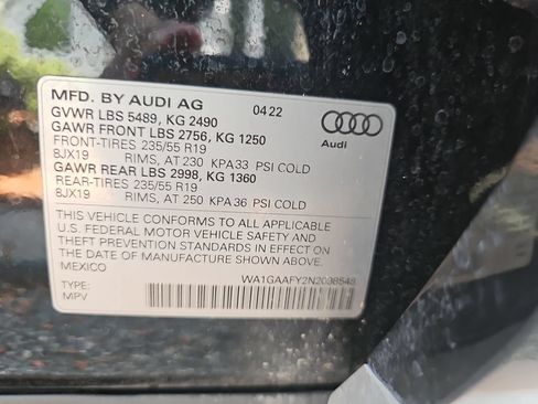 Used 2022 Audi Q5 2.0T Premium w/ Convenience Package AWD/4WD image 37