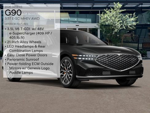 New 2026 Genesis G90 3.5T image 3