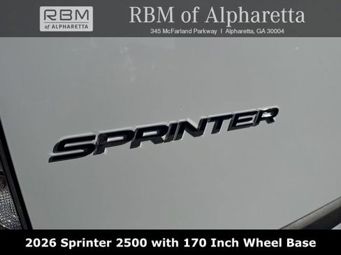 New 2026 Mercedes-Benz Sprinter 2500 image 30