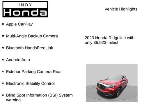 Used 2023 Honda Ridgeline RTL image 7
