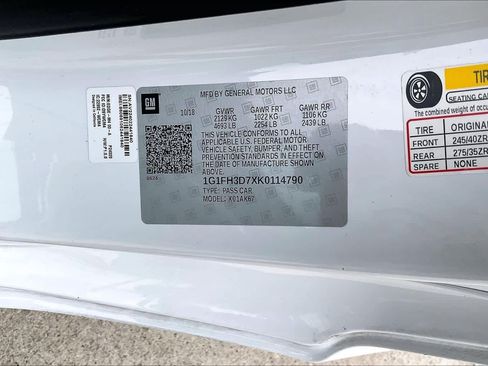 Used 2019 Chevrolet Camaro SS RWD image 34