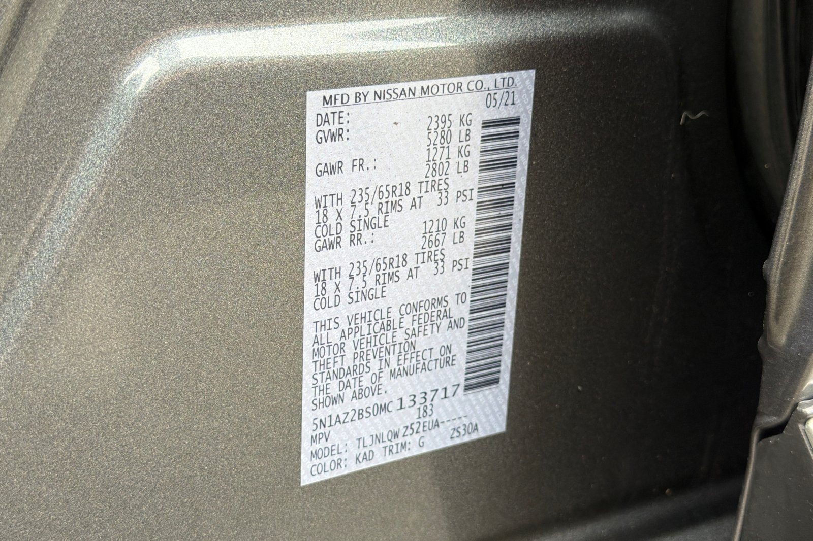 Used 2021 Nissan Murano SV AWD/4WD image 29