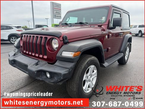 Certified 2021 Jeep Wrangler Sport AWD/4WD image 1
