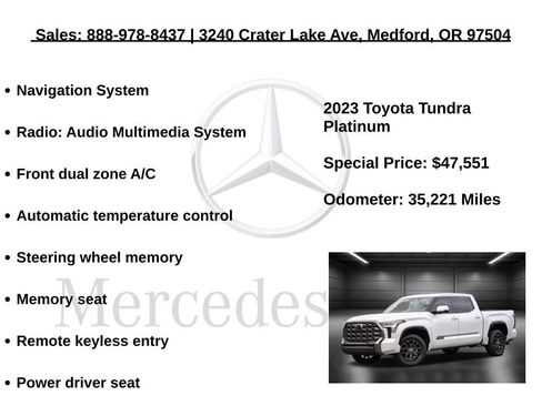 Used 2023 Toyota Tundra Platinum image 5
