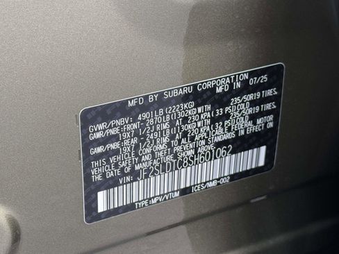 New 2025 Subaru Forester Touring image 18
