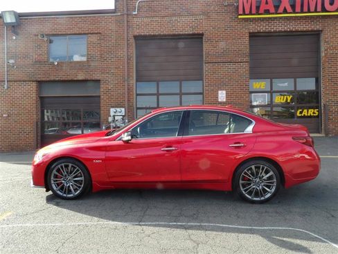 Used 2018 INFINITI Q50 Red Sport 400 w/ Cargo Package (L95) image 2