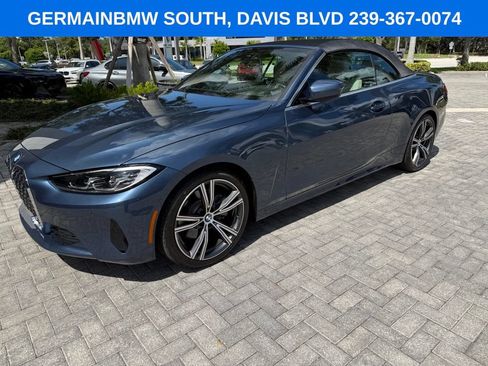 Used 2021 BMW 430i Convertible w/ Parking Assistance Package RWD image 2