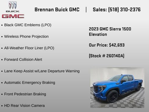 Certified 2023 GMC Sierra 1500 Elevation AWD/4WD image 18