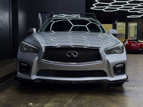 Used 2016 INFINITI Q50 Red Sport 400 image 2