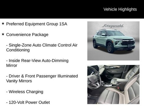 Used 2024 Chevrolet TrailBlazer ACTIV w/ Convenience Package AWD/4WD image 9