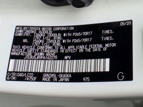 Used 2023 Toyota 4Runner TRD Off-Road Premium w/ Moonroof Package image 33