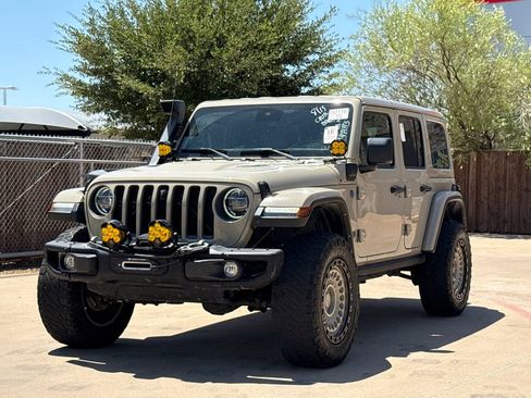 Used 2022 Jeep Wrangler Unlimited Rubicon 4xe w/ Steel Bumper Group AWD/4WD image 3