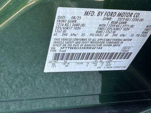 New 2025 Ford Maverick XLT w/ XLT Luxury Package image 17