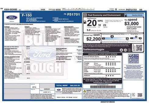 Used 2023 Ford F150 XLT w/ Equipment Group 301A Mid image 22