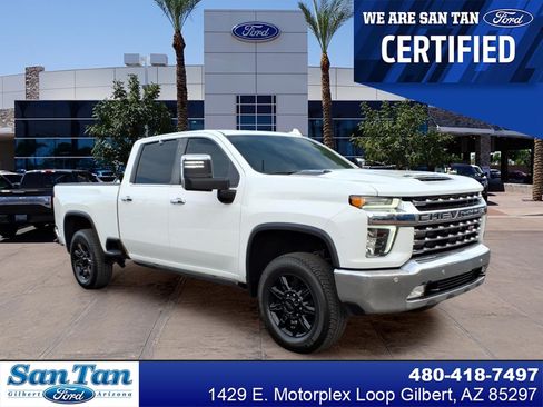 Used 2022 Chevrolet Silverado 2500 LTZ w/ LTZ Plus Package AWD/4WD image 1
