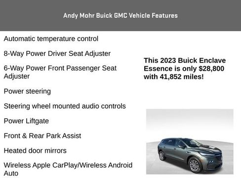 Used 2023 Buick Enclave Essence FWD image 8