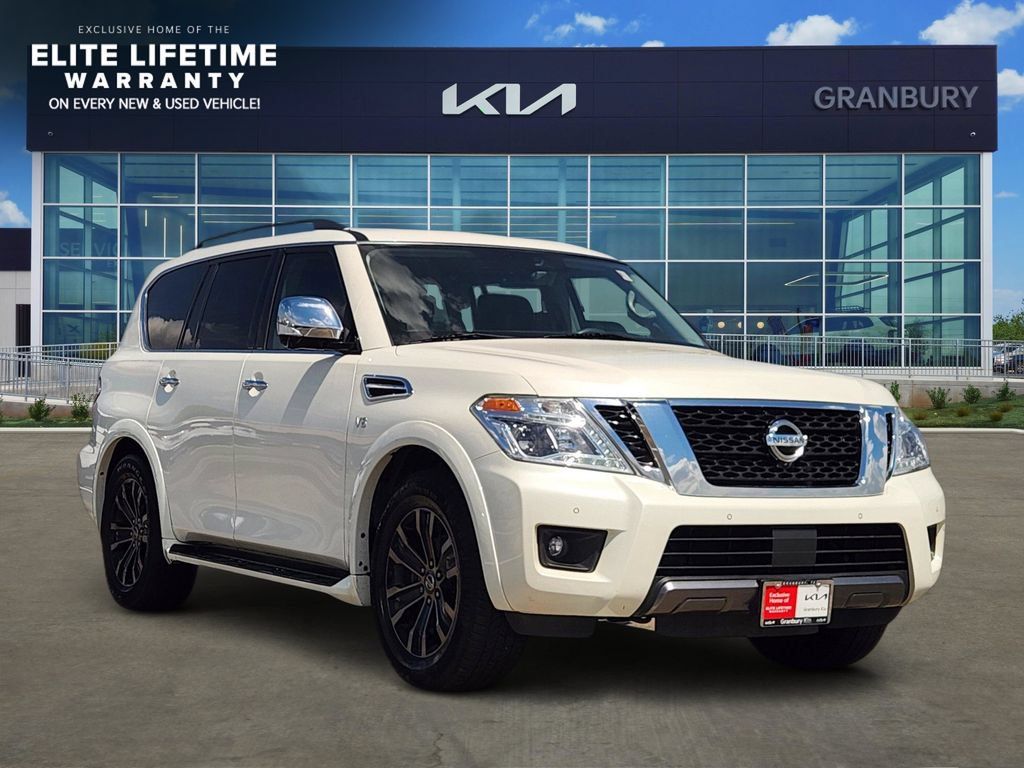 Used 2020 Nissan Armada Platinum w/ Captain's Chairs Package AWD/4WD image 3