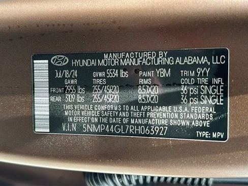Used 2024 Hyundai Santa Fe Limited FWD image 33