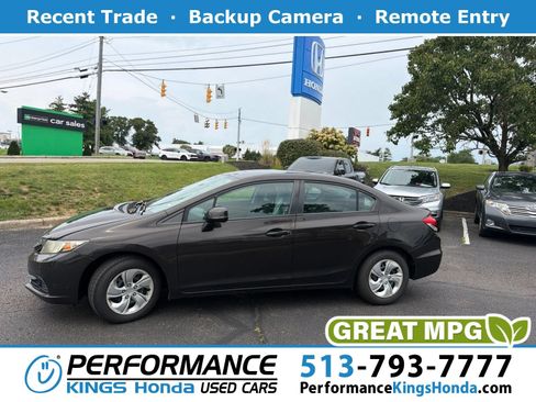 Used 2013 Honda Civic LX image 1