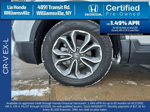 Certified 2021 Honda CR-V EX-L image 26