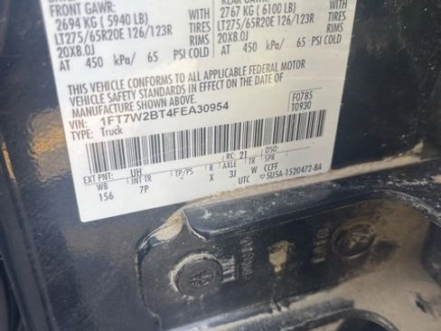 Used 2015 Ford F250 Platinum w/ FX4 Off-Road Package image 13