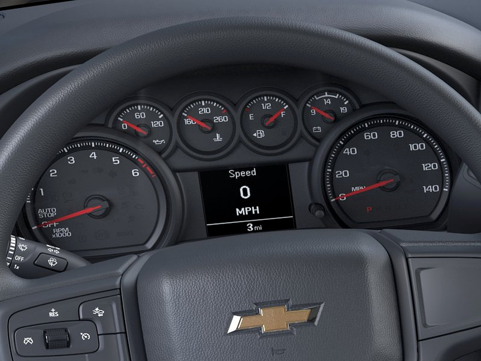 New 2026 Chevrolet Silverado 1500 Custom w/ Turbomax Blackout Package AWD/4WD image 18
