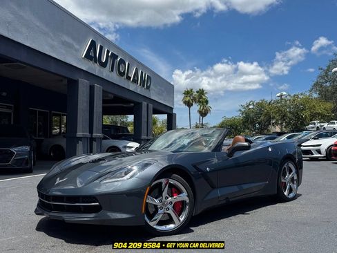 Used 2014 Chevrolet Corvette Stingray Convertible w/ 3LT Preferred Equipment Group RWD image 1