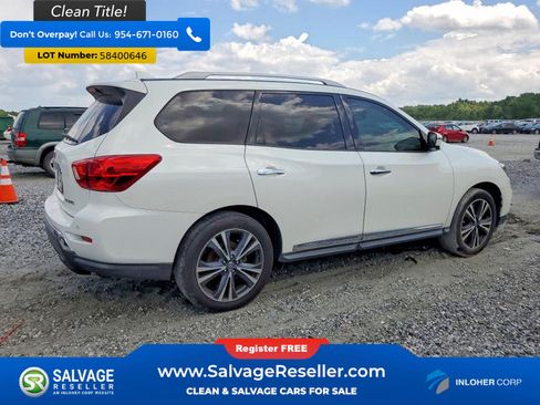 Used 2019 Nissan Pathfinder Platinum FWD image 4