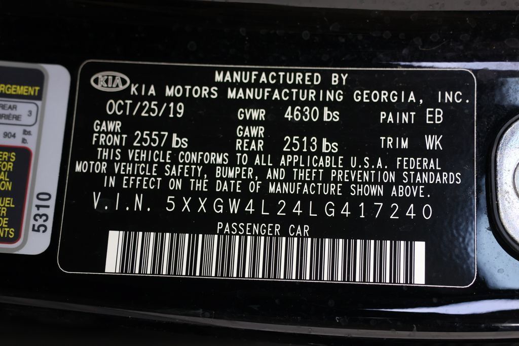 Used 2020 Kia Optima SX FWD image 30