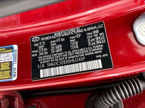 Certified 2025 Hyundai Tucson SEL FWD image 33