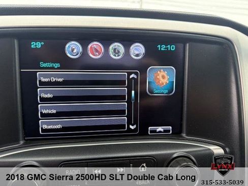 Used 2018 GMC Sierra 2500 SLT w/ Snow Plow Prep Package image 22