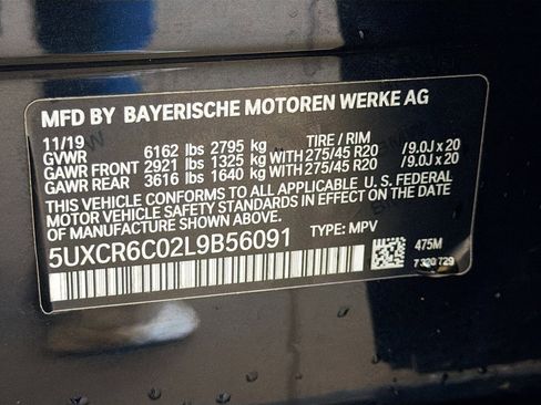 Used 2020 BMW X5 xDrive40i w/ Convenience Package AWD/4WD image 12